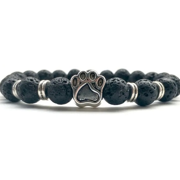 PAW lava stone bracelet - Picture 4 of 4